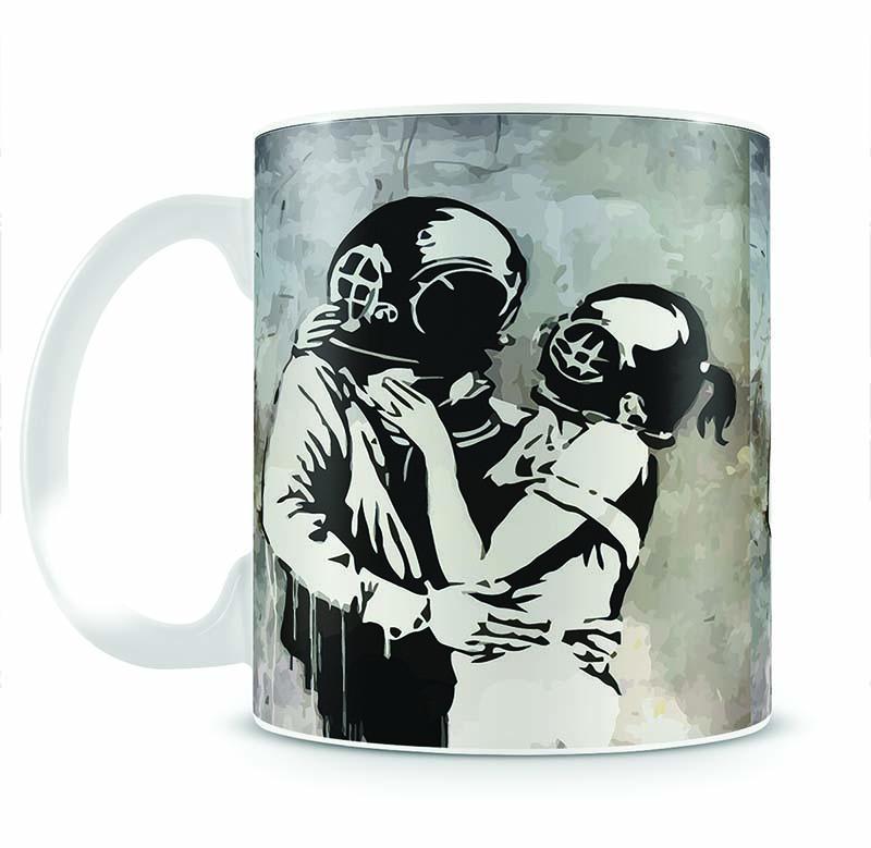 Banksy Think Tank Mug - Canvas Art Rocks - 2