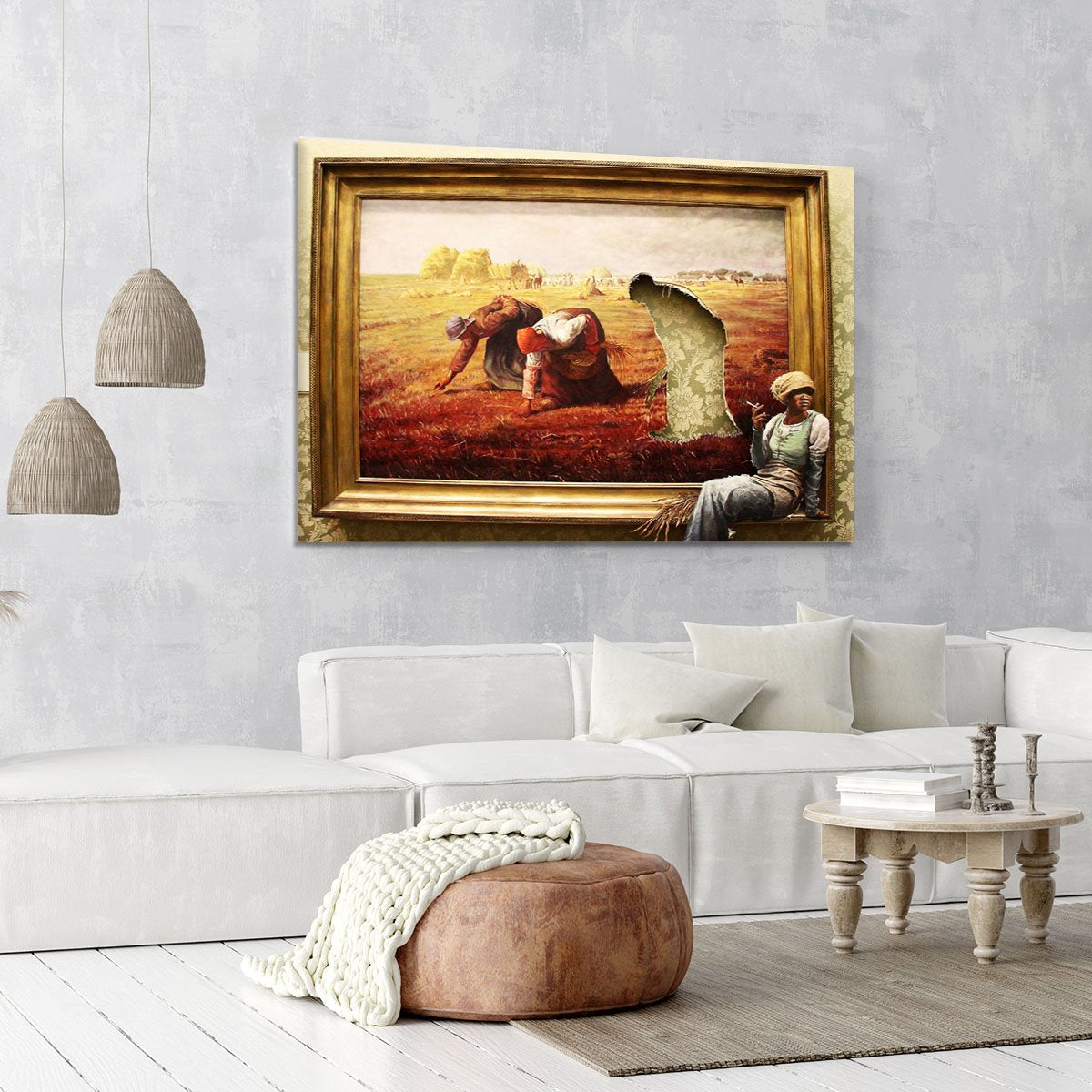 Banksy Time Out Canvas Print or Poster