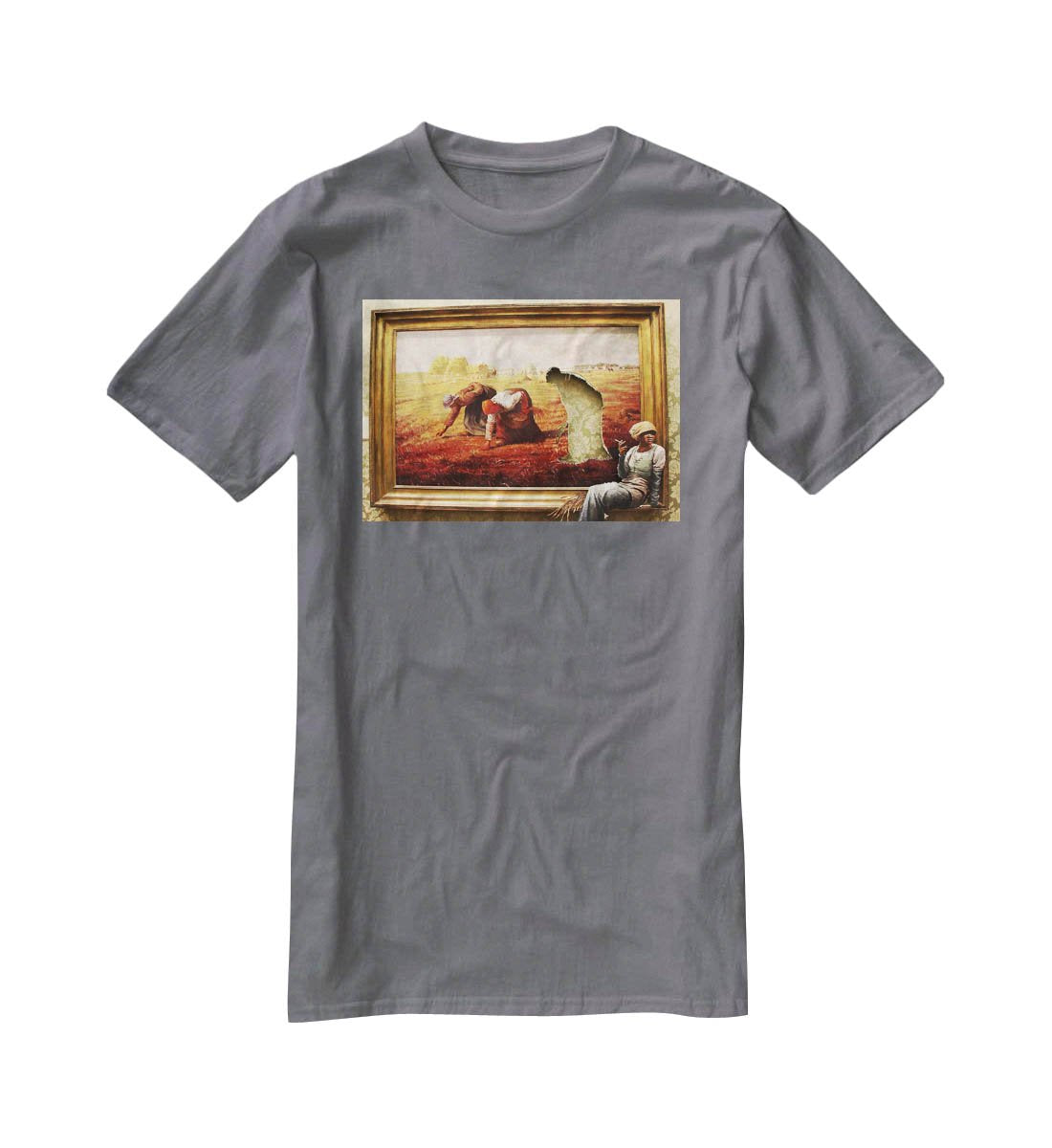 Banksy Time Out T-Shirt - Canvas Art Rocks - 3