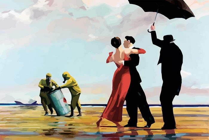 Banksy Toxic Beach Wall Mural Wallpaper