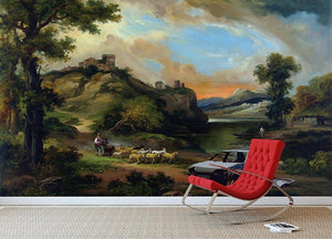 Banksy Vandalised Car Wall Mural Wallpaper - Canvas Art Rocks - 2
