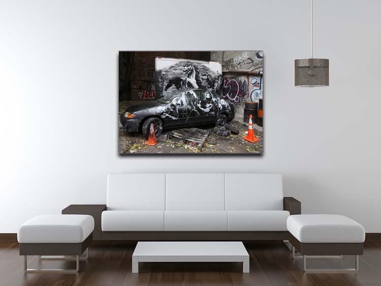 Banksy War Horse Canvas Print or Poster - Canvas Art Rocks - 4