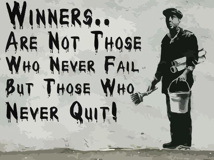 Banksy Winners Are Not Wall Mural Wallpaper