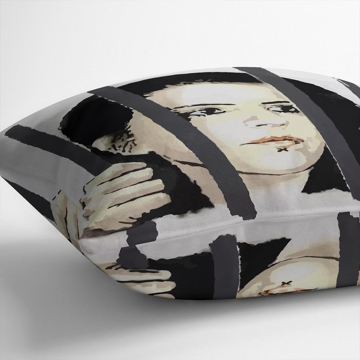 Banksy Zehra Dogan New York Cushion