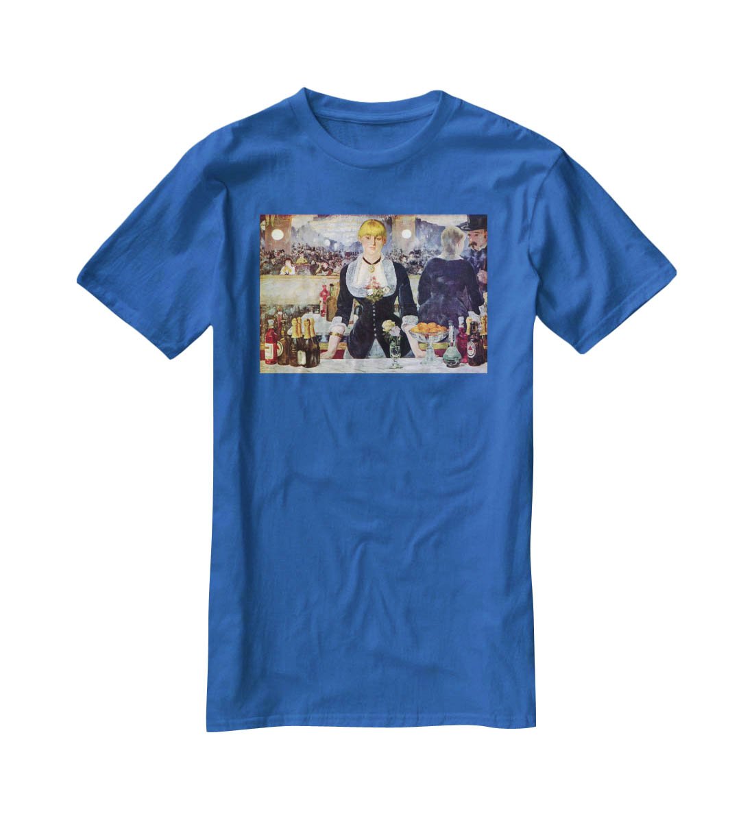 Bar in the Folies-Bergere by Manet T-Shirt - Canvas Art Rocks - 2