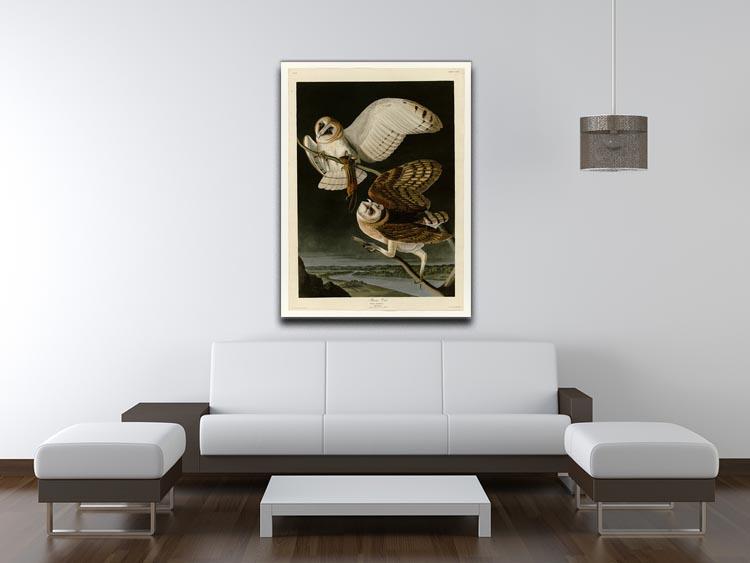 Barn Owl by Audubon Canvas Print or Poster - Canvas Art Rocks - 4