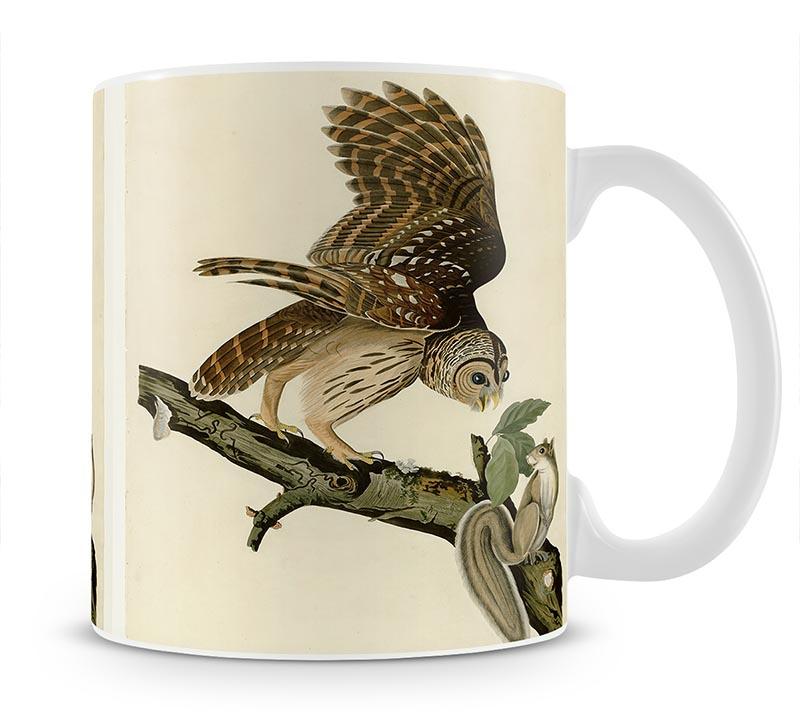 Barred Owl by Audubon Mug - Canvas Art Rocks - 1