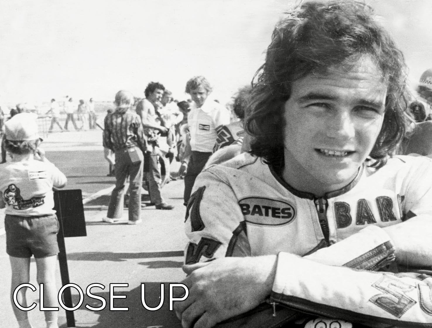 Barry Sheene motorcycle racing champion 3 Split Panel Canvas Print - Canvas Art Rocks - 3