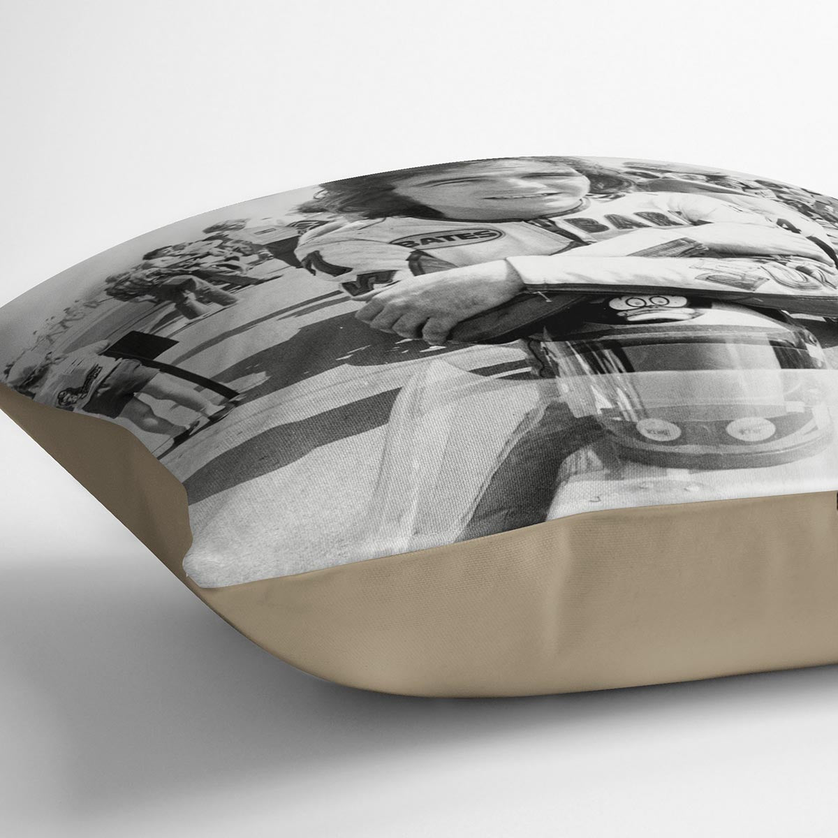Barry Sheene motorcycle racing champion Cushion