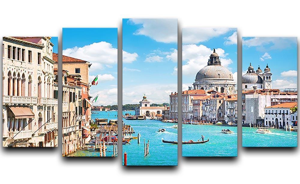 Basilica di Santa Maria della Salute 5 Split Panel Canvas  - Canvas Art Rocks - 1