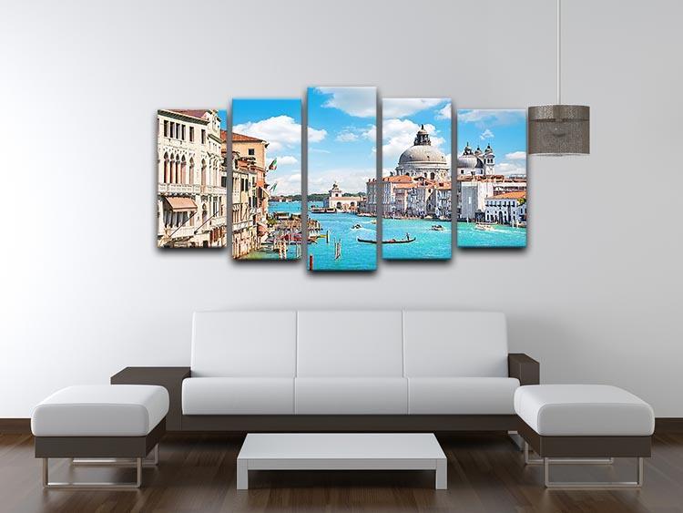 Basilica di Santa Maria della Salute 5 Split Panel Canvas  - Canvas Art Rocks - 3