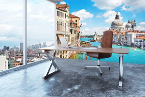 Basilica di Santa Maria della Salute Wall Mural Wallpaper - Canvas Art Rocks - 3