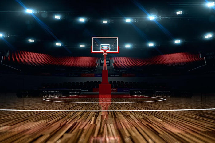 Basketball court Wall Mural Wallpaper