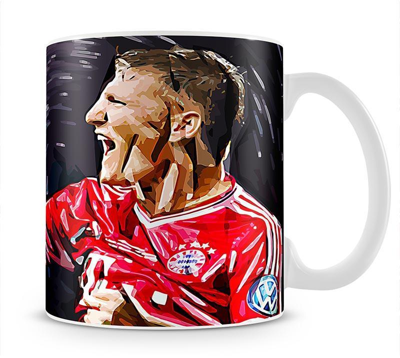 Bastian Schweinsteiger Mug - Canvas Art Rocks - 1