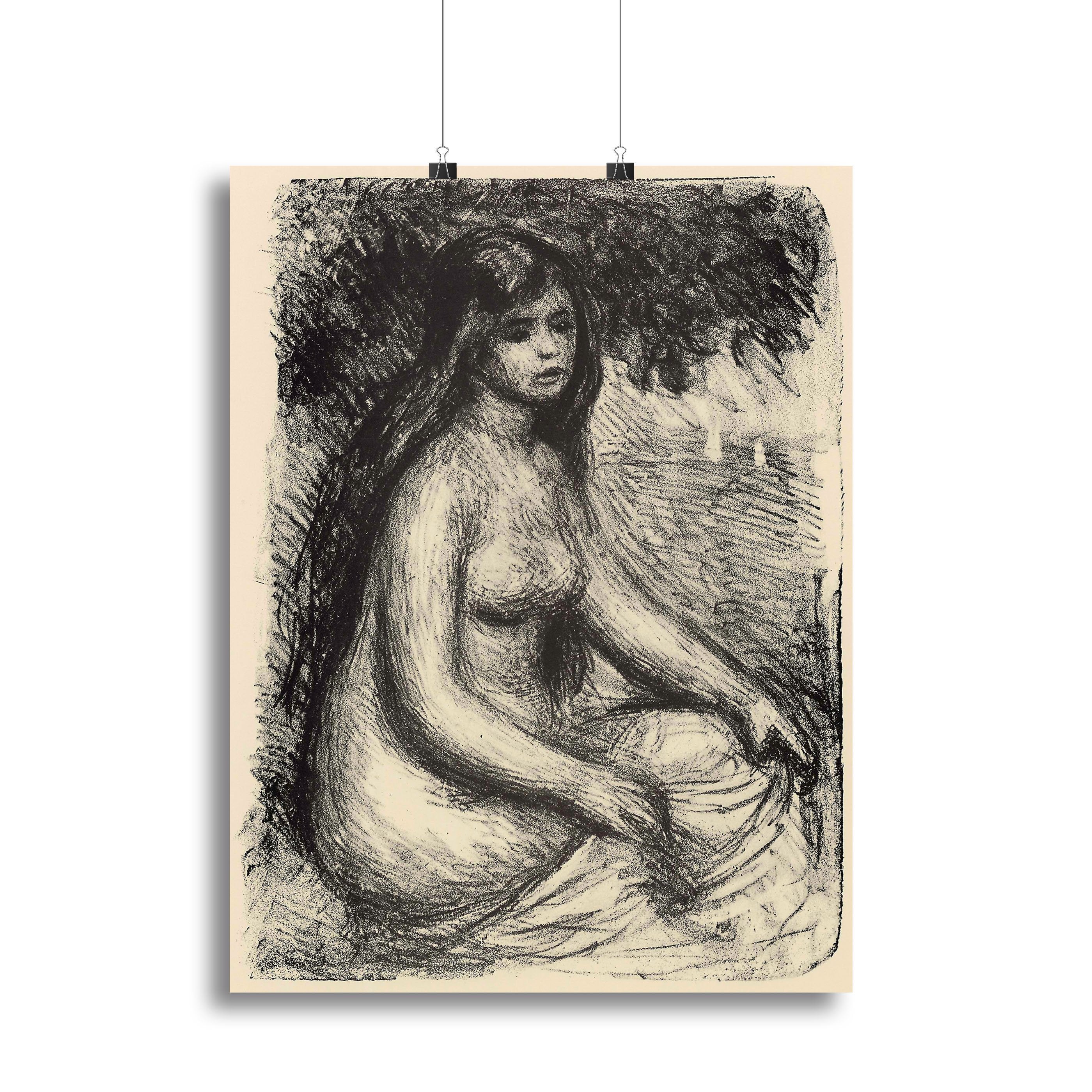 Bather 3 by Renoir Canvas Print or Poster