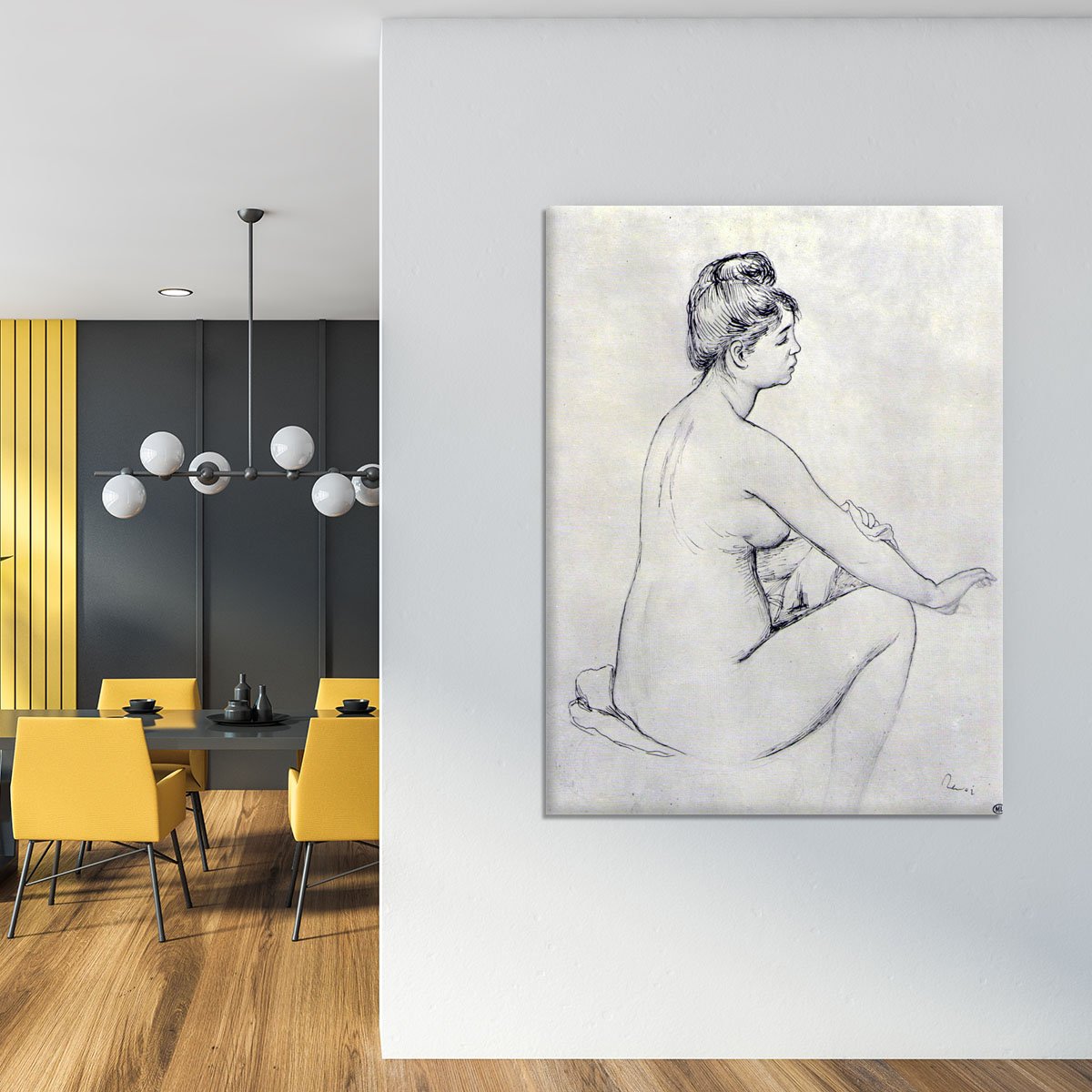 Bather by Renoir Canvas Print or Poster