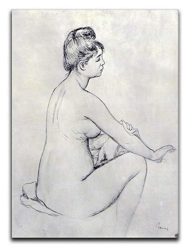 Bather by Renoir Canvas Print or Poster  - Canvas Art Rocks - 1