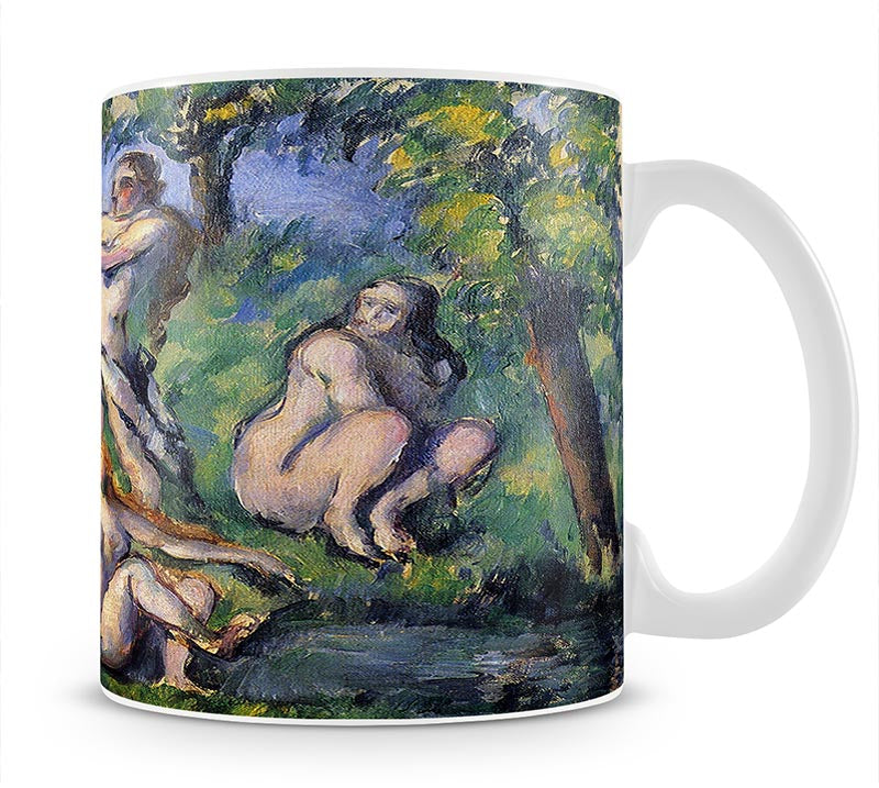 Bathers 2 by Cezanne Mug - Canvas Art Rocks - 1