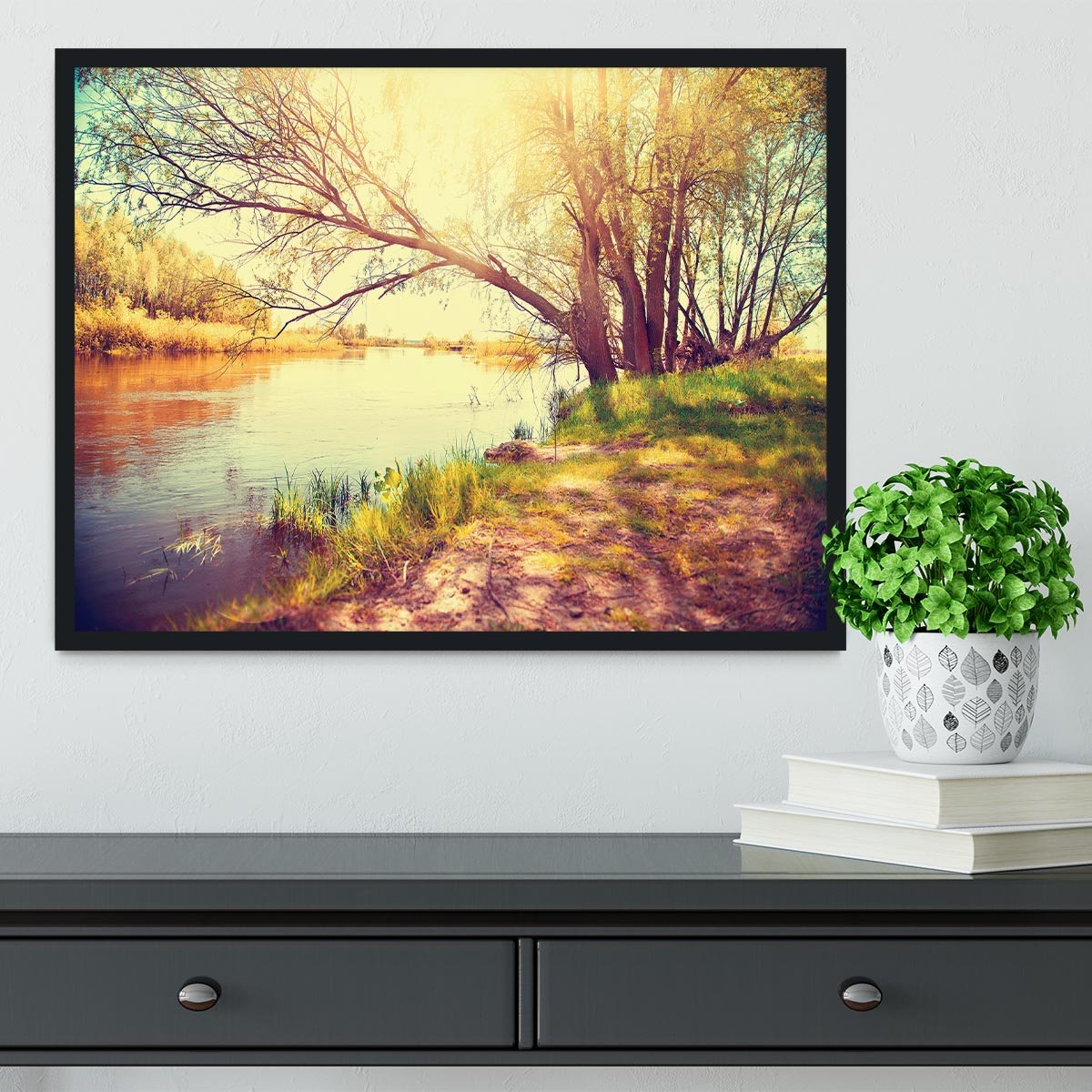 Beautiful scene Framed Print - Canvas Art Rocks - 2