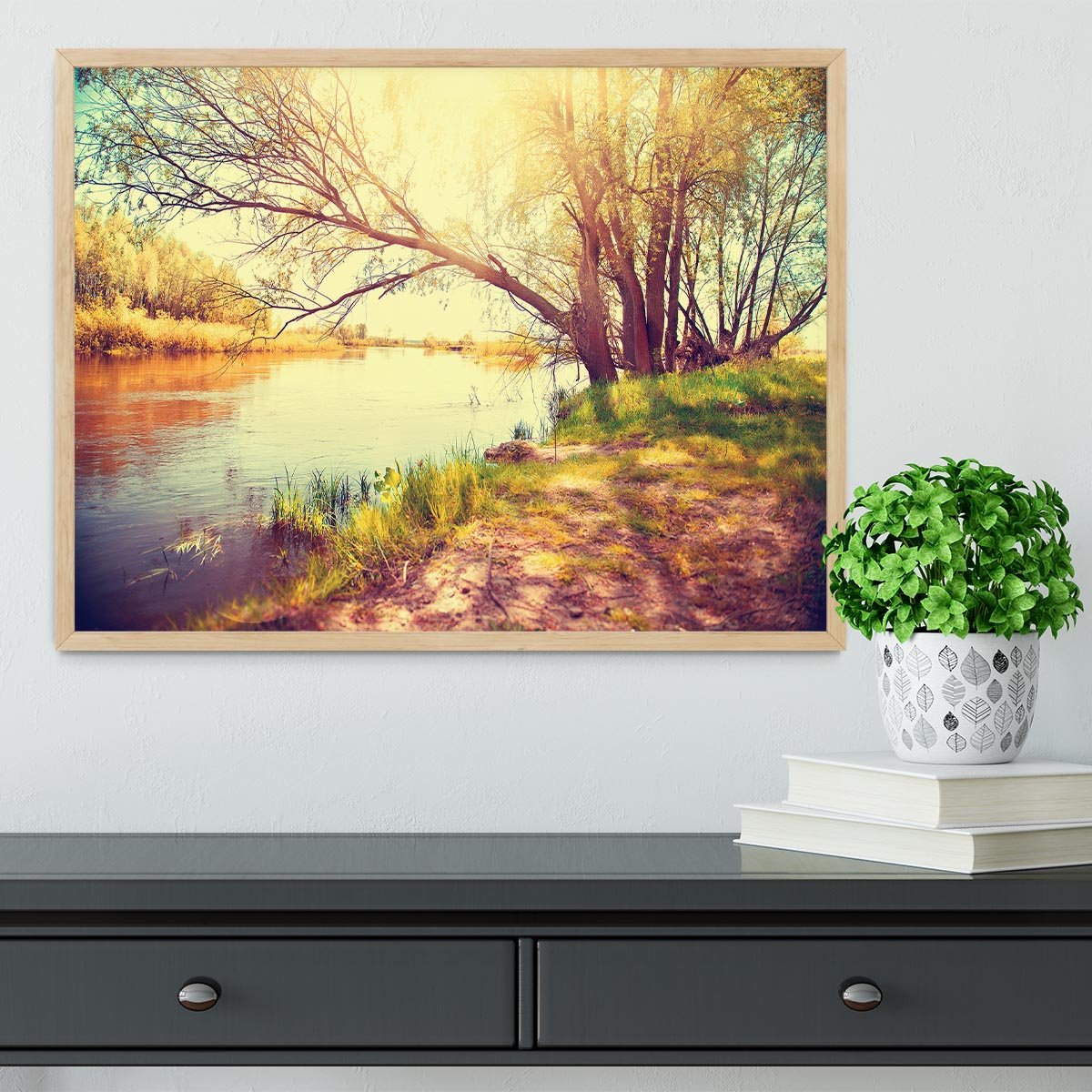 Beautiful scene Framed Print - Canvas Art Rocks - 4