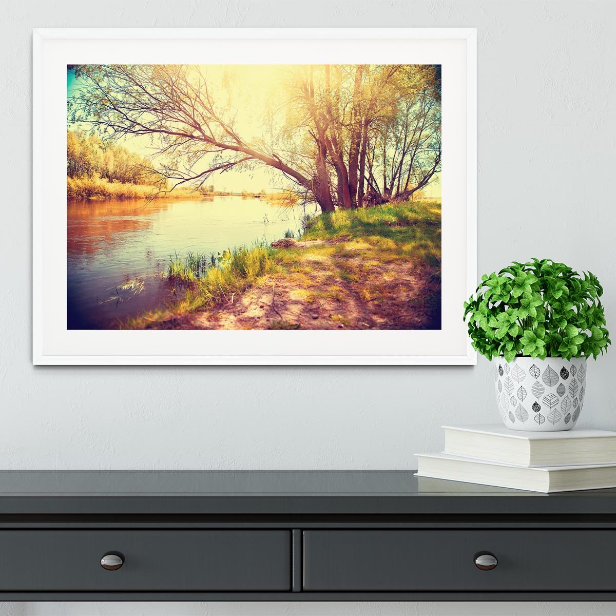 Beautiful scene Framed Print - Canvas Art Rocks - 5