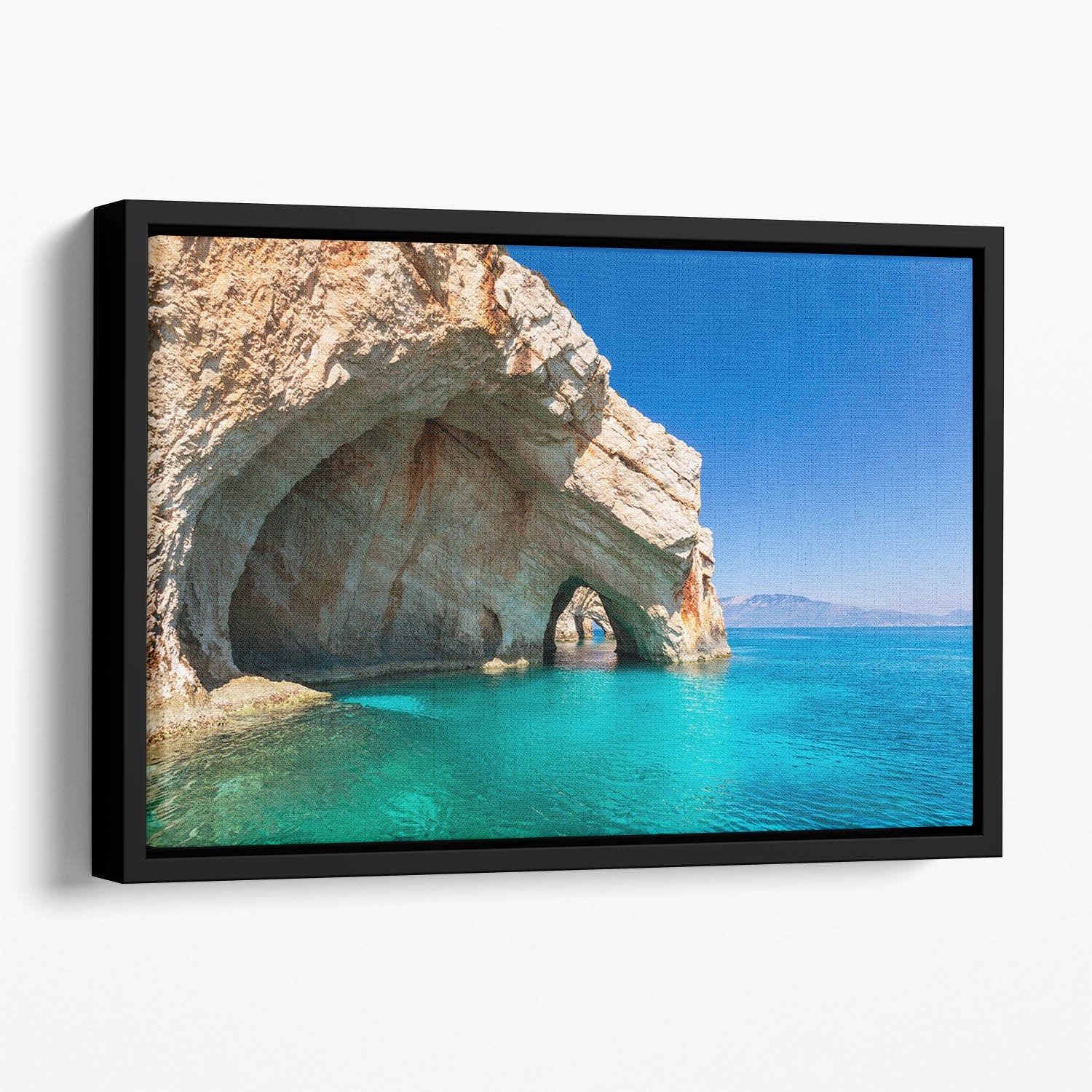 Beautiful sea landscapes Floating Framed Canvas