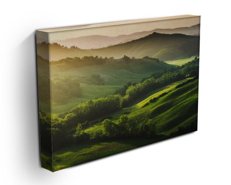 Beautifully illuminated landscape Canvas Print or Poster - Canvas Art Rocks - 3