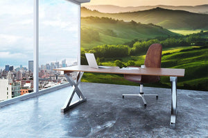 Beautifully illuminated landscape Wall Mural Wallpaper - Canvas Art Rocks - 3