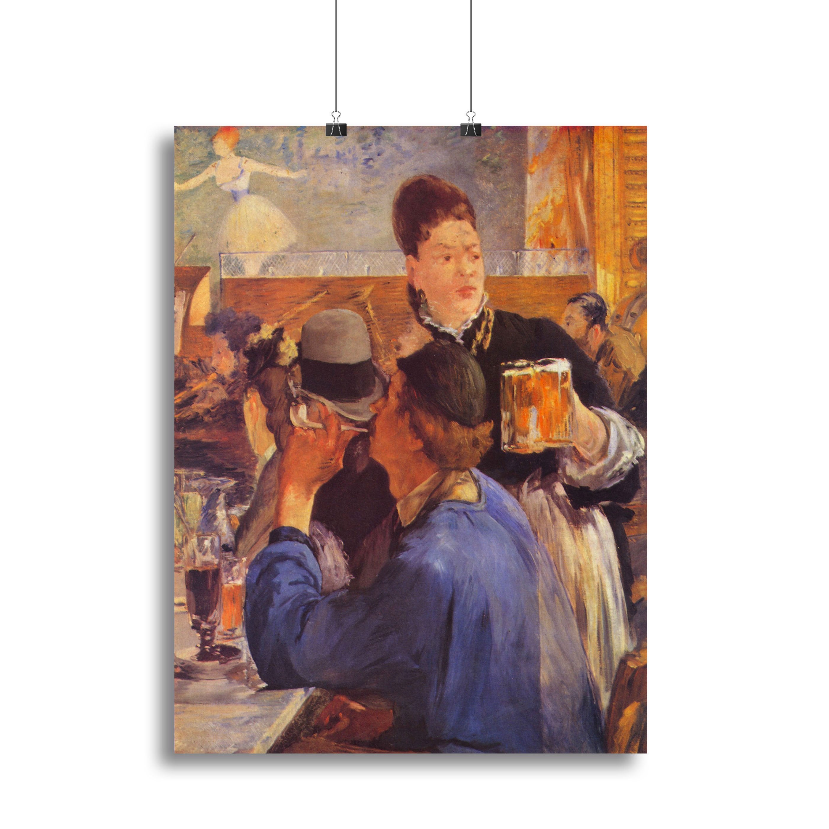 Beer Waitress by Manet Canvas Print or Poster