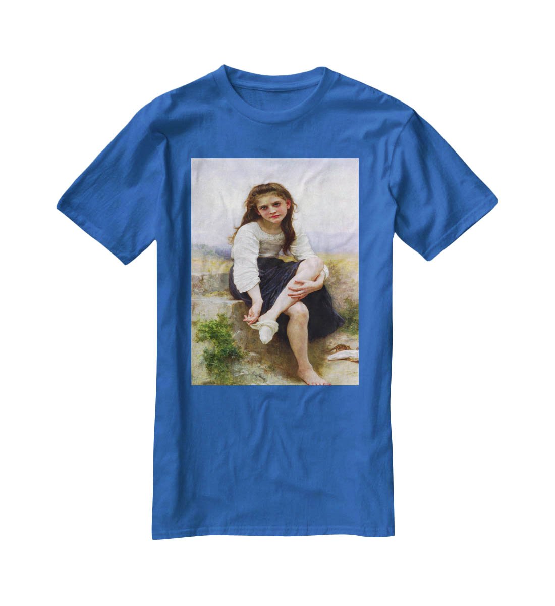 Before The Bath By Bouguereau T-Shirt - Canvas Art Rocks - 2
