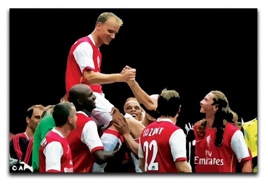 Dennis Bergkamp Testimonial Print - Canvas Art Rocks - 1