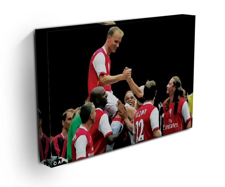 Dennis Bergkamp Testimonial Print - Canvas Art Rocks - 3