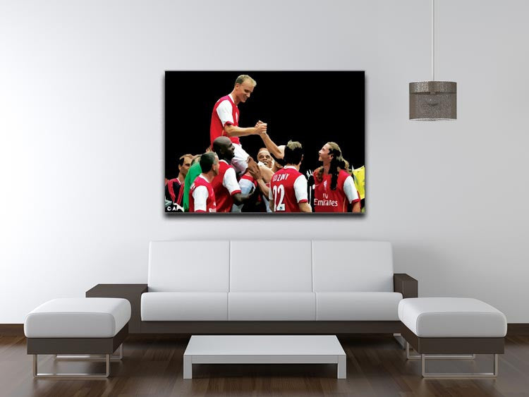 Dennis Bergkamp Testimonial Print - Canvas Art Rocks - 4