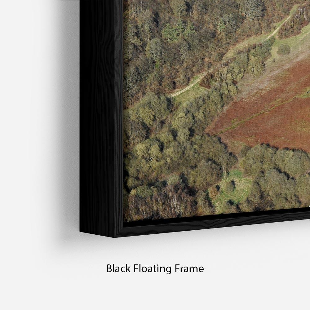 Bewl Water Floating Frame Canvas - Canvas Art Rocks - 2
