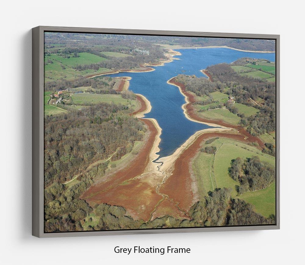 Bewl Water Floating Frame Canvas - Canvas Art Rocks - 3