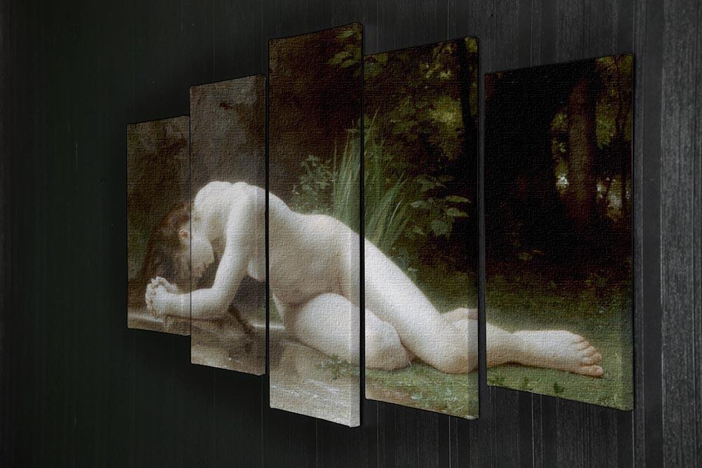 Biblis By Bouguereau 5 Split Panel Canvas - Canvas Art Rocks - 2