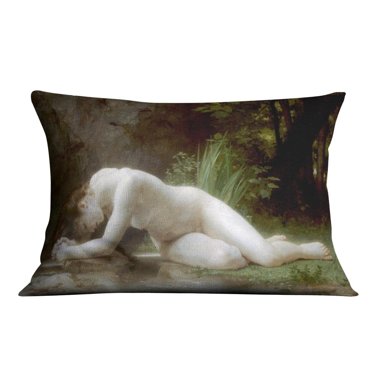 Biblis By Bouguereau Throw Pillow