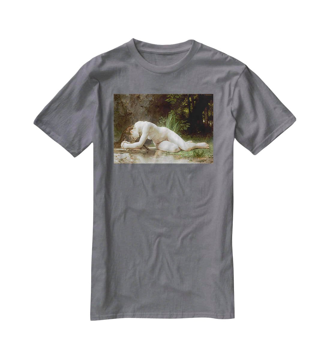 Biblis By Bouguereau T-Shirt - Canvas Art Rocks - 3