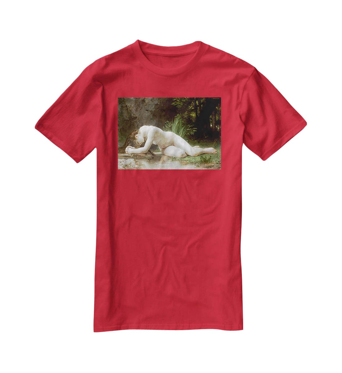 Biblis By Bouguereau T-Shirt - Canvas Art Rocks - 4