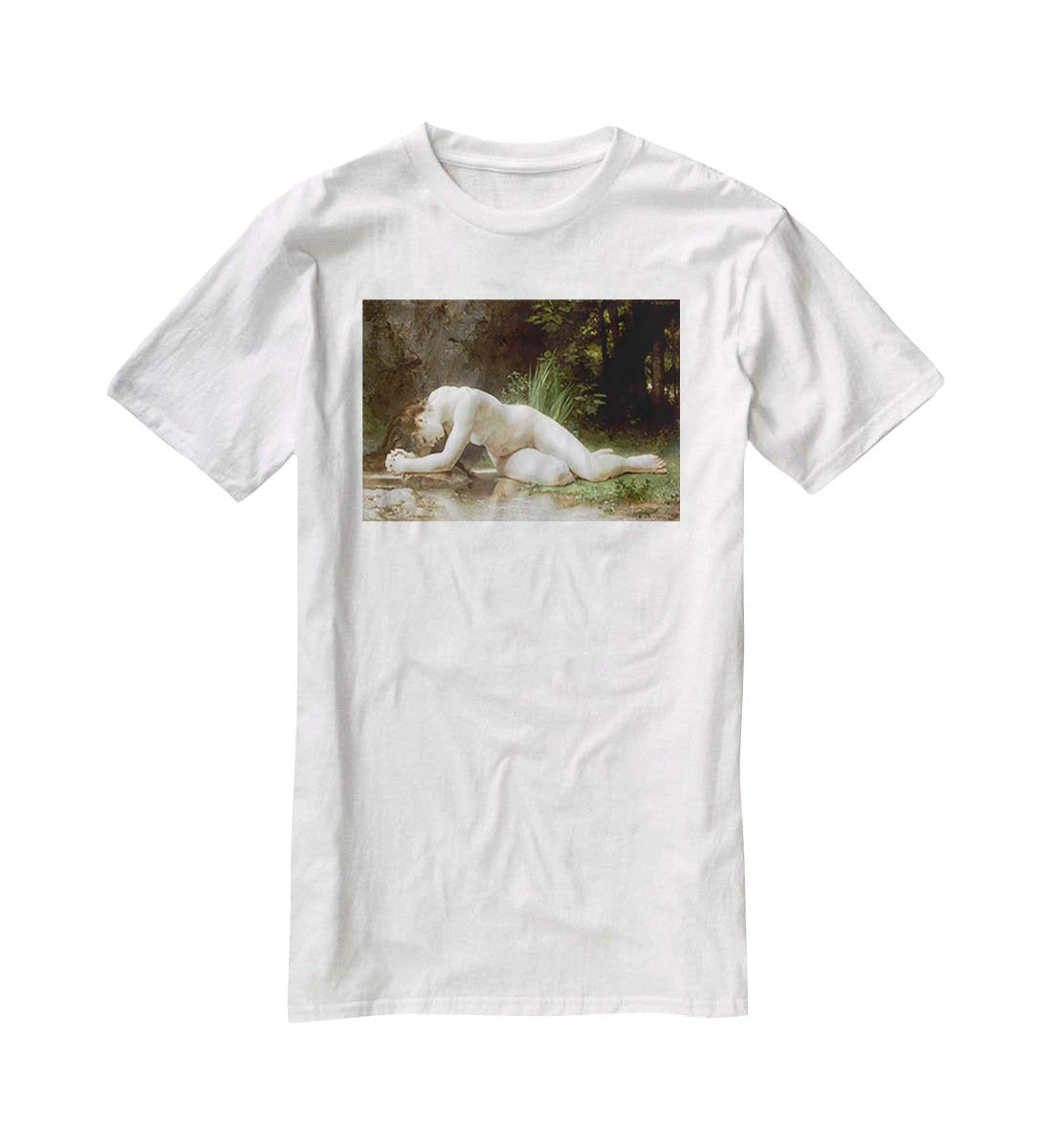 Biblis By Bouguereau T-Shirt - Canvas Art Rocks - 5