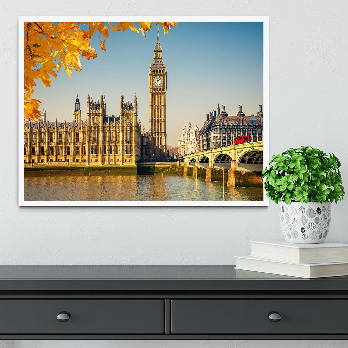 Big Ben Framed Print - Canvas Art Rocks -6