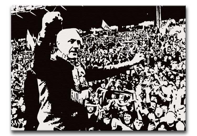 Bill Shankly Print - Canvas Art Rocks - 1