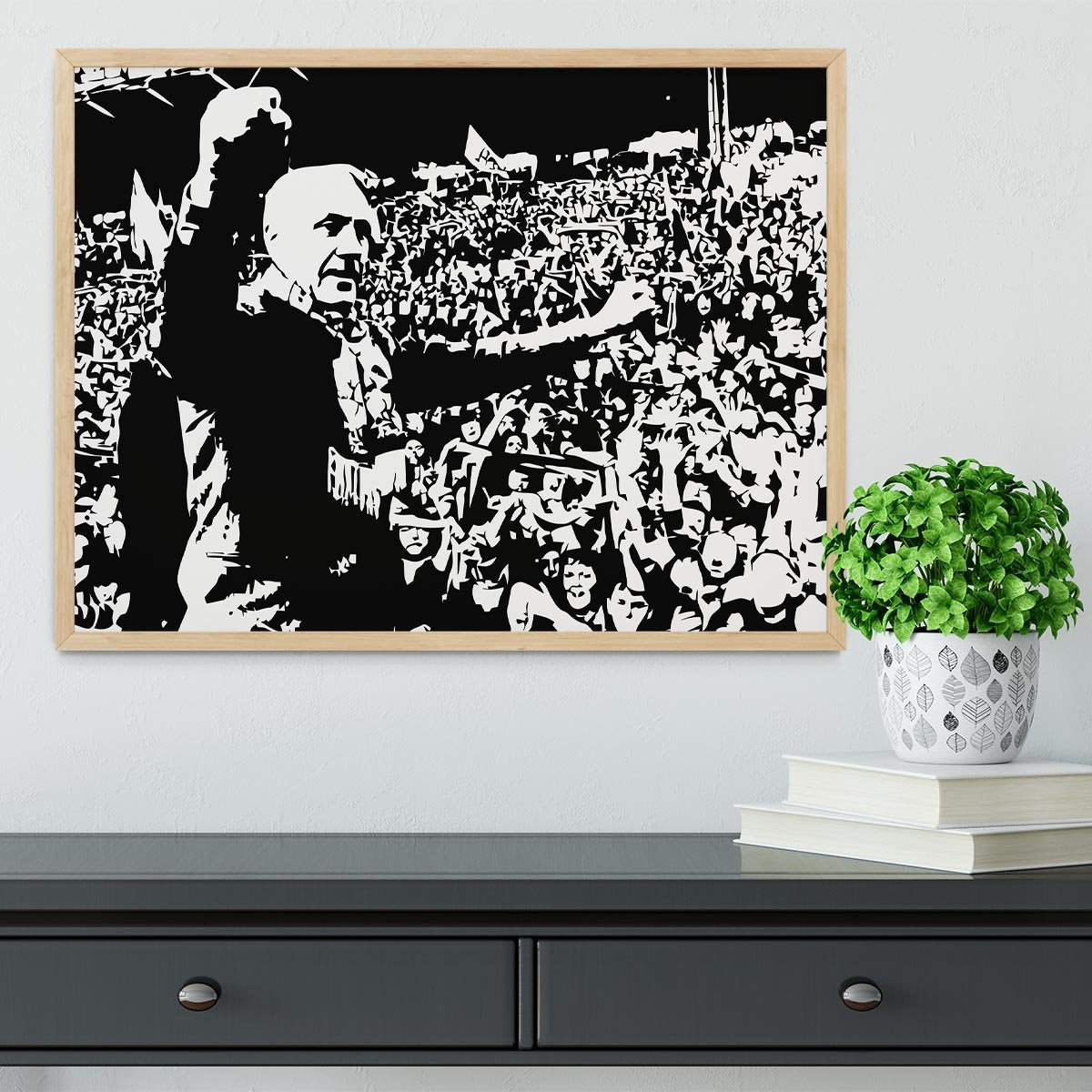 Bill Shankly Framed Print - Canvas Art Rocks - 4