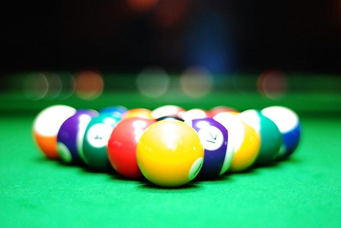 Billiards balls Wall Mural Wallpaper
