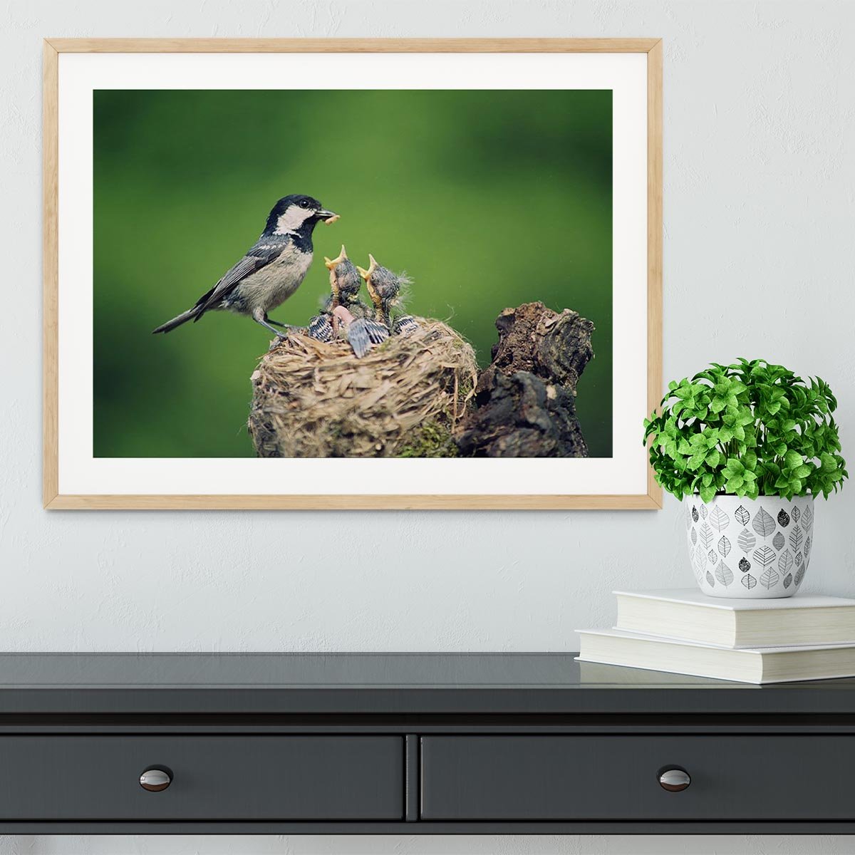 Birds Framed Print - Canvas Art Rocks - 3