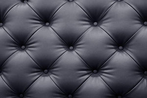Black leather sofa texture Wall Mural Wallpaper - Canvas Art Rocks - 1
