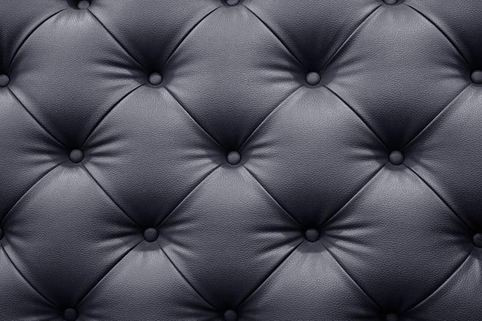 Black leather sofa texture Wall Mural Wallpaper