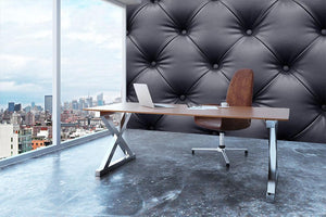 Black leather sofa texture Wall Mural Wallpaper - Canvas Art Rocks - 3