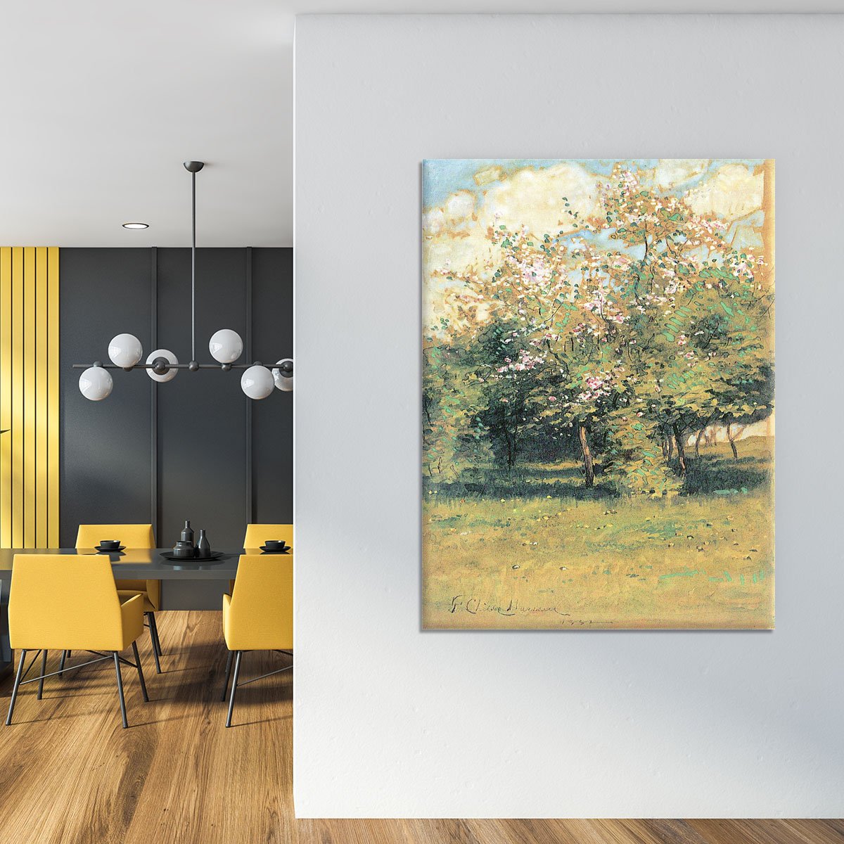 Blooming Trees by Hassam Canvas Print or Poster