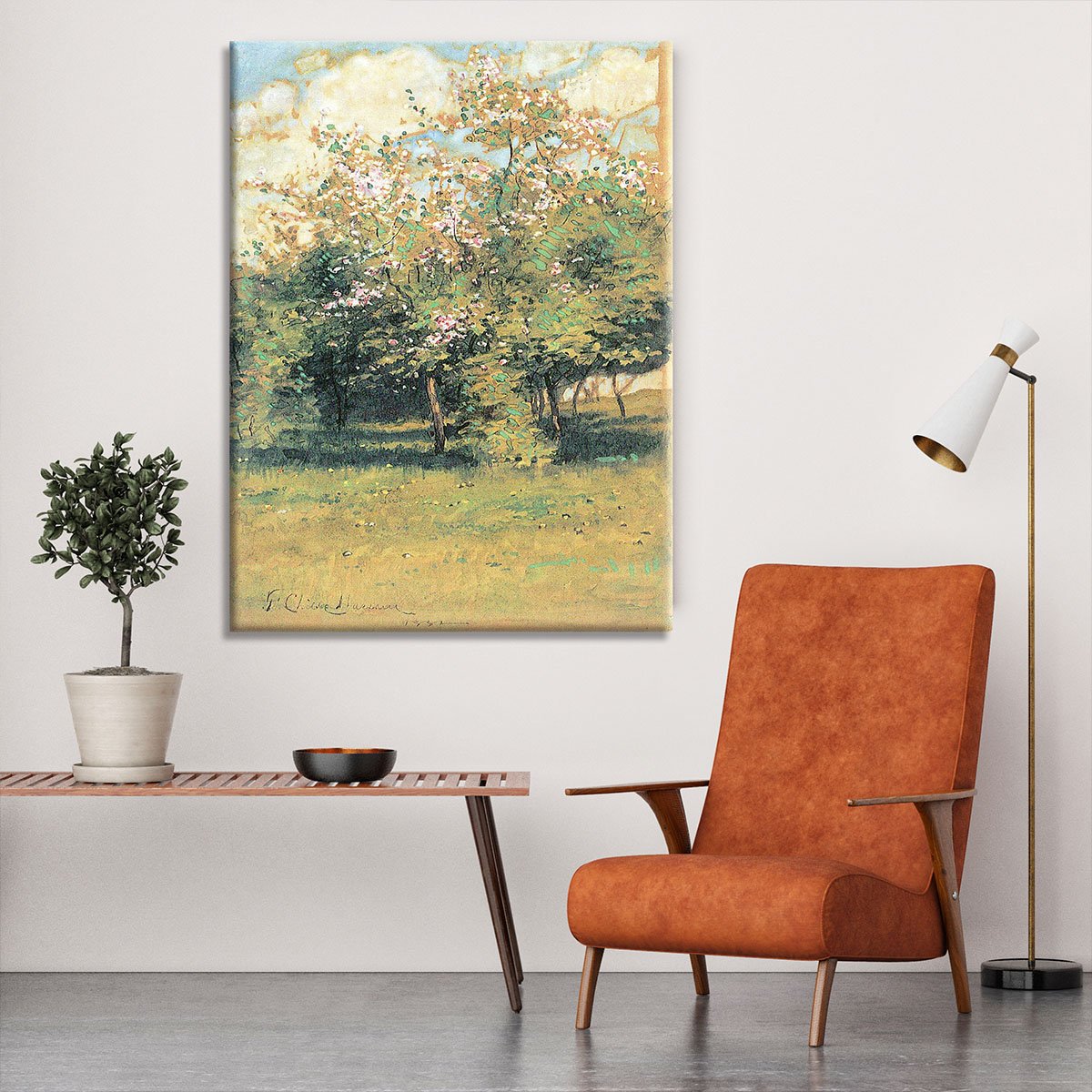 Blooming Trees by Hassam Canvas Print or Poster